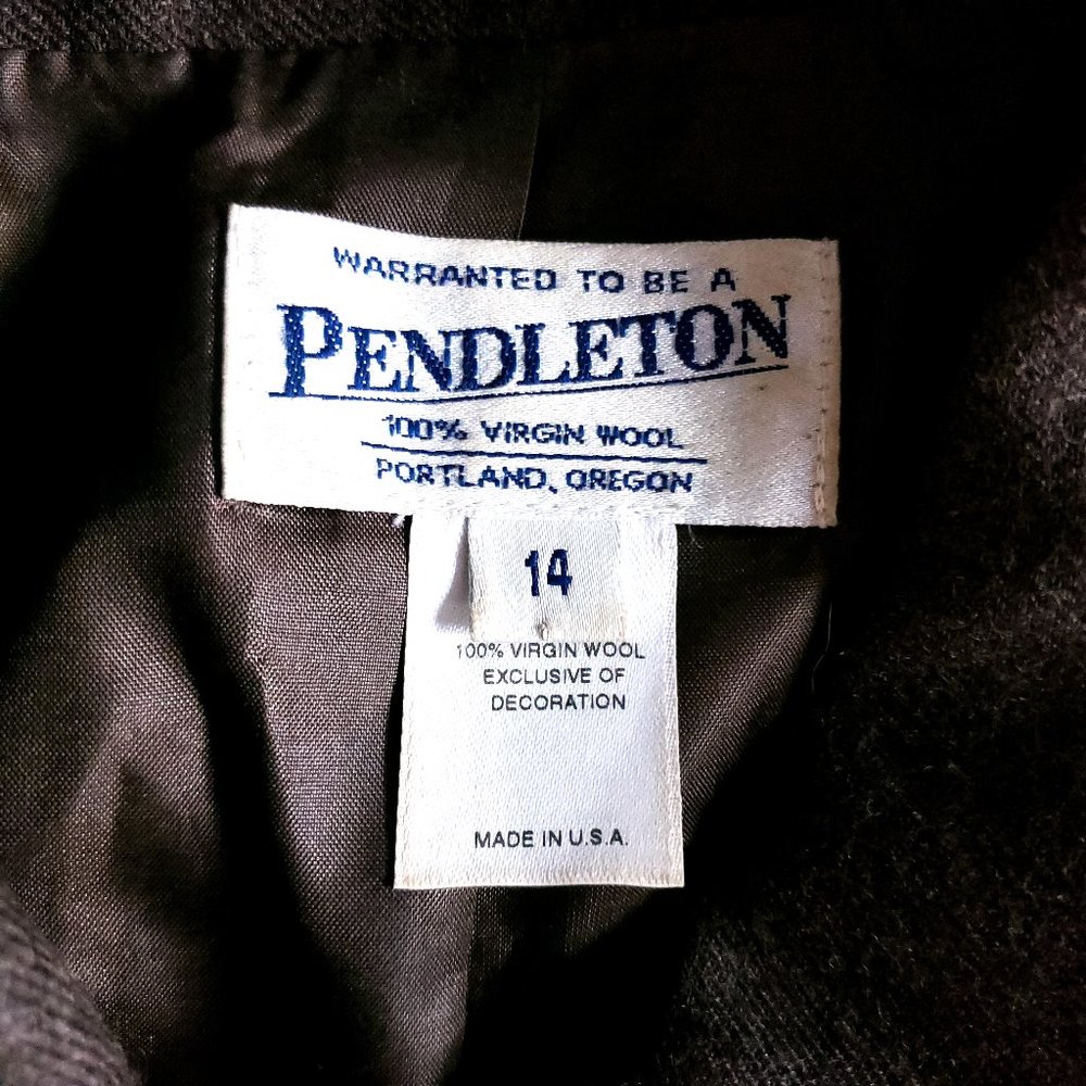 Pendleton Women Blazer Button Front 100% Wool Siz… - image 5